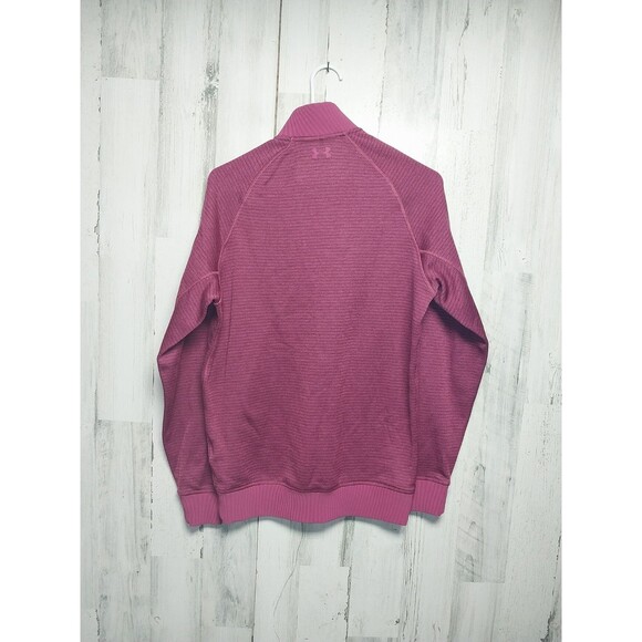 Under Armour 1/4 Zip Pullover Sweatshirt Mens Medium Loose Coldgear - Picture 5 of 6
